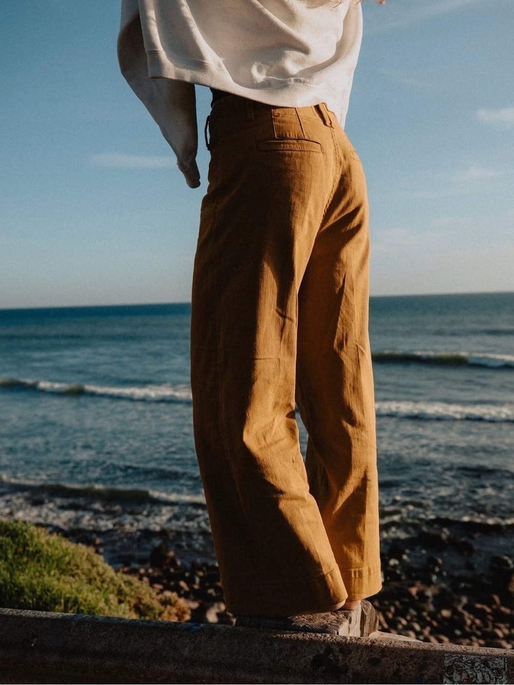 DU/ER LUXTWILL HIGH RISE TROUSER | Mustard | 26/26 - Picture 1 of 11